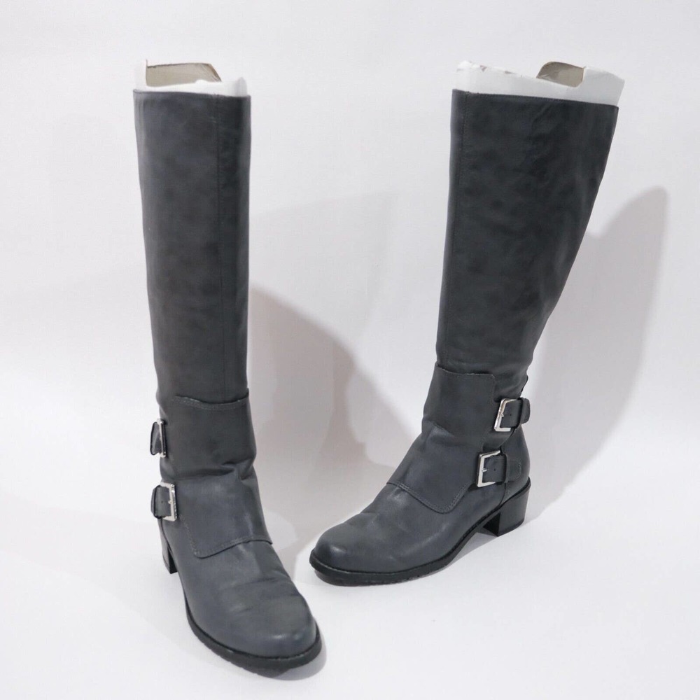 Women's Aerosoles Everafter 7M Riding Boots Size Gray - Picture 10 of 10